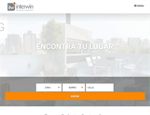 Tablet Screenshot of interwin.com.ar